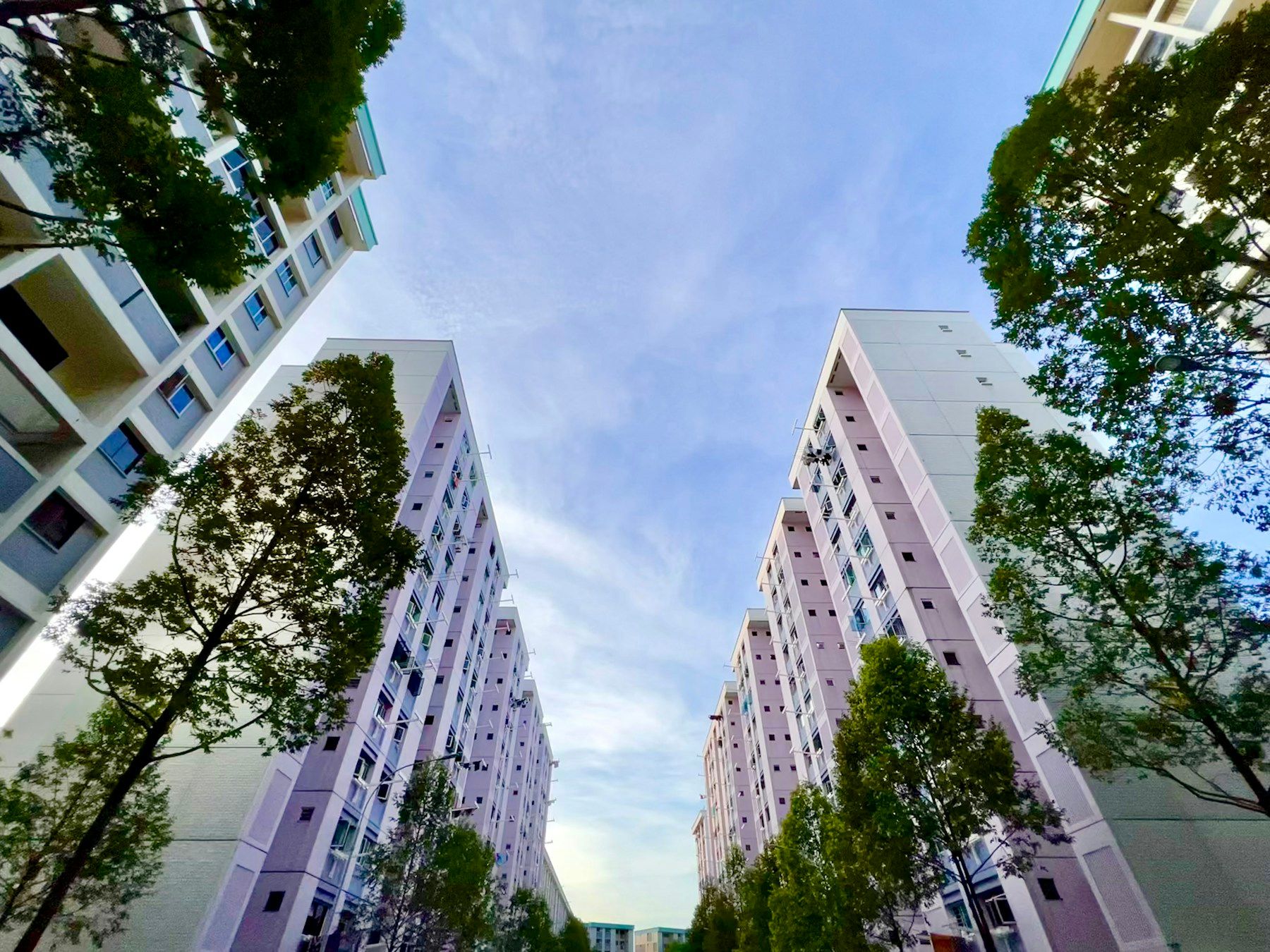 HDB apartment blocks in Singapore